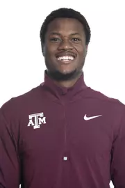 COLLEGE STATION, TX - JANUARY 20, 2020 - Thomas Burns during track and field headshot day in College Station, TX. Photo By Craig Bisacre/Texas A&M Athletics