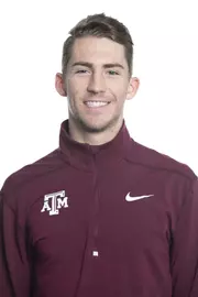 COLLEGE STATION, TX - JANUARY 20, 2020 - Wes McPhail during track and field headshot day in College Station, TX. Photo By Craig Bisacre/Texas A&M Athletics