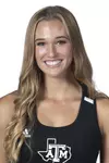 COLLEGE STATION, TX - SEPTEMBER 16, 2020 - Elise Robbins during women?s tennis headshot in College Station, TX. Photo By Craig Bisacre/Texas A&M Athletics