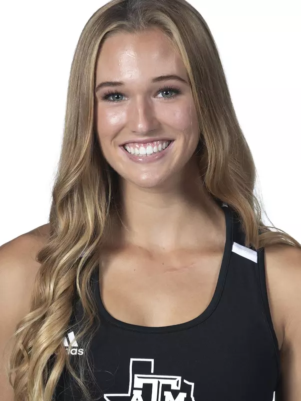 COLLEGE STATION, TX - SEPTEMBER 16, 2020 - Elise Robbins during women?s tennis headshot in College Station, TX. Photo By Craig Bisacre/Texas A&M Athletics