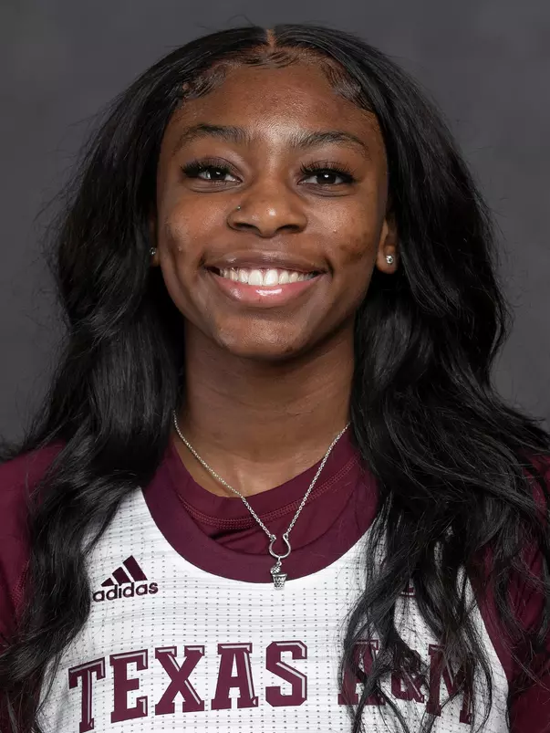 COLLEGE STATION, TX - OCTOBER 30, 2020 - Sahara Jones during Texas A&M Women's Basketball Team Headshot Day in College Station, TX. Photo By Texas A&M Athletics/Texas A&M Athletics