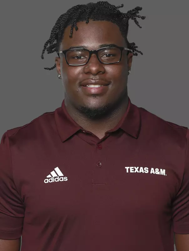 COLLEGE STATION, TX - JULY 29, 2020 - Texas A&M Football headshots in College Station, TX. Photo By Craig Bisacre/Texas A&M Athletics