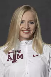 COLLEGE STATION, TX - JANUARY 13, 2021 - Annie Fuller during track and field headshot day in College Station, TX. Photo By Craig Bisacre/Texas A&M Athletics