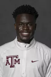 COLLEGE STATION, TX - JANUARY 13, 2021 - Austin Warren during track and field headshot day in College Station, TX. Photo By Craig Bisacre/Texas A&M Athletics