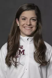 COLLEGE STATION, TX - JANUARY 13, 2021 - Brooke Barrington during track and field headshot day in College Station, TX. Photo By Craig Bisacre/Texas A&M Athletics