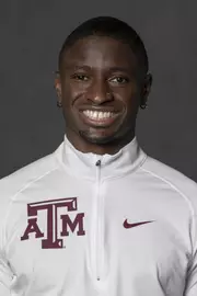 COLLEGE STATION, TX - JANUARY 13, 2021 - Bryce Deadmon during track and field headshot day in College Station, TX. Photo By Craig Bisacre/Texas A&M Athletics