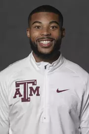 COLLEGE STATION, TX - JANUARY 13, 2021 - Carlton Orange during track and field headshot day in College Station, TX. Photo By Craig Bisacre/Texas A&M Athletics