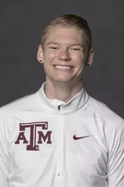 COLLEGE STATION, TX - JANUARY 13, 2021 - DeWitt Thomas during track and field headshot day in College Station, TX. Photo By Craig Bisacre/Texas A&M Athletics