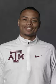 COLLEGE STATION, TX - JANUARY 13, 2021 - Devin Dixon during track and field headshot day in College Station, TX. Photo By Craig Bisacre/Texas A&M Athletics