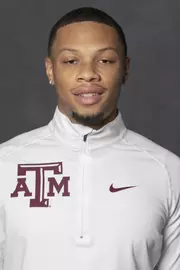 COLLEGE STATION, TX - JANUARY 12, 2021 - Jace Comick during track and field headshot day in College Station, TX. Photo By Craig Bisacre/Texas A&M Athletics