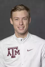 COLLEGE STATION, TX - JANUARY 12, 2021 - Jake Lamberth during track and field headshot day in College Station, TX. Photo By Craig Bisacre/Texas A&M Athletics