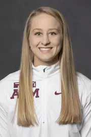 COLLEGE STATION, TX - JANUARY 12, 2021 - Jenna Ellis during track and field headshot day in College Station, TX. Photo By Craig Bisacre/Texas A&M Athletics
