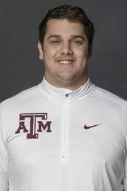 COLLEGE STATION, TX - JANUARY 13, 2021 - Joshua Brown during track and field headshot day in College Station, TX. Photo By Craig Bisacre/Texas A&M Athletics