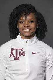 COLLEGE STATION, TX - JANUARY 12, 2021 - LaJavia Brown during track and field headshot day in College Station, TX. Photo By Craig Bisacre/Texas A&M Athletics