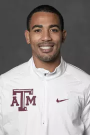 COLLEGE STATION, TX - JANUARY 12, 2021 - Lagarious McQuirter during track and field headshot day in College Station, TX. Photo By Craig Bisacre/Texas A&M Athletics