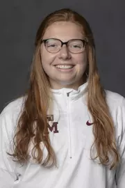 COLLEGE STATION, TX - JANUARY 13, 2021 - Madeline O'Hanlon during track and field headshot day in College Station, TX. Photo By Craig Bisacre/Texas A&M Athletics