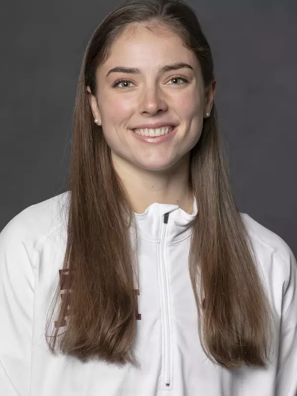 COLLEGE STATION, TX - JANUARY 12, 2021 - Natalie Scheifele during track and field headshot day in College Station, TX. Photo By Craig Bisacre/Texas A&M Athletics