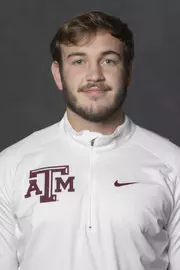 COLLEGE STATION, TX - JANUARY 13, 2021 - Pablo Zolezzi during track and field headshot day in College Station, TX. Photo By Craig Bisacre/Texas A&M Athletics
