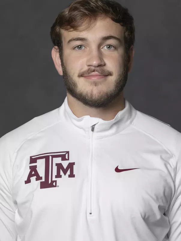 COLLEGE STATION, TX - JANUARY 13, 2021 - Pablo Zolezzi during track and field headshot day in College Station, TX. Photo By Craig Bisacre/Texas A&M Athletics