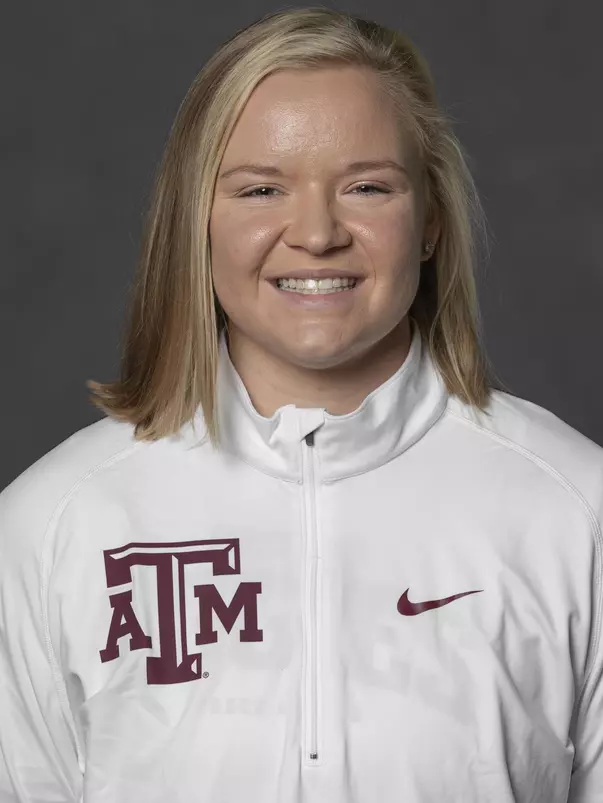 COLLEGE STATION, TX - JANUARY 13, 2021 - Parker Clay during track and field headshot day in College Station, TX. Photo By Craig Bisacre/Texas A&M Athletics