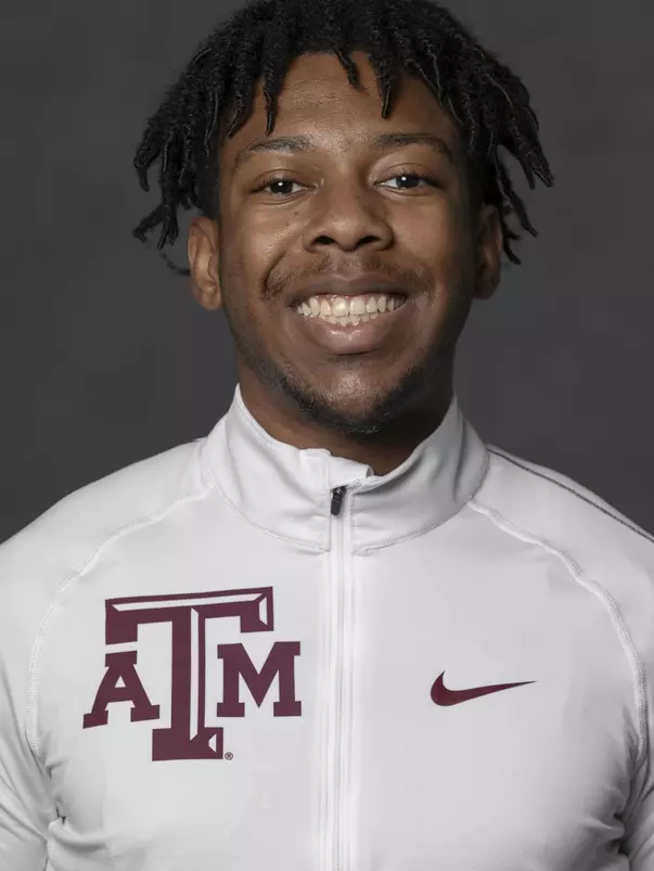 COLLEGE STATION, TX - JANUARY 13, 2021 - Ryan Martin during track and field headshot day in College Station, TX. Photo By Craig Bisacre/Texas A&M Athletics