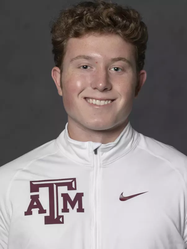 COLLEGE STATION, TX - JANUARY 13, 2021 - Sam Hankins during track and field headshot day in College Station, TX. Photo By Craig Bisacre/Texas A&M Athletics