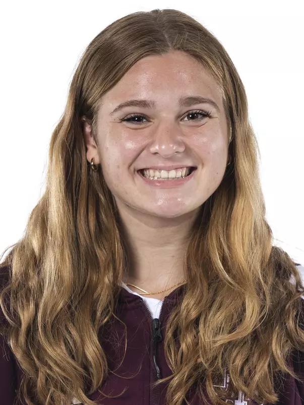 COLLEGE STATION, TX - September 21, 2021 - Abigail Ahrens during Texas A&M Aggies Swimming and Diving Headshot Day at the Studio in College Station, TX. Photo By Texas A&M Athletics/Texas A&M Athletics