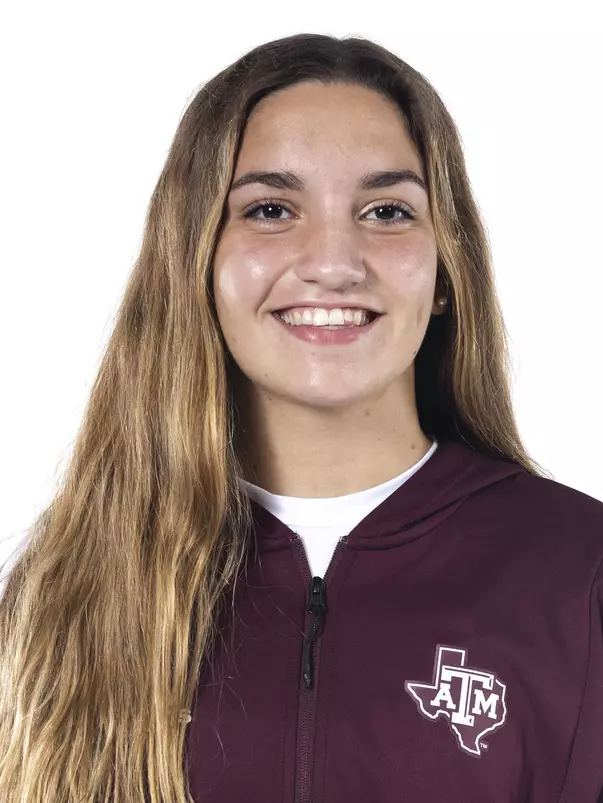 COLLEGE STATION, TX - September 21, 2021 - Martina Fuentes during Texas A&M Aggies Swimming and Diving Headshot Day at the Studio in College Station, TX. Photo By Texas A&M Athletics/Texas A&M Athletics
