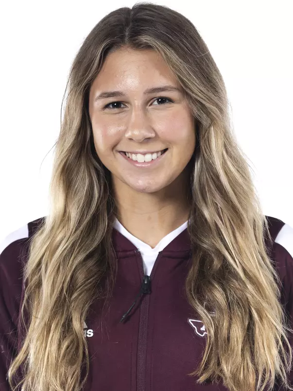 COLLEGE STATION, TX - September 21, 2021 - Chloe Stepanek during Texas A&M Aggies Swimming and Diving Headshot Day at the Studio in College Station, TX. Photo By Texas A&M Athletics/Texas A&M Athletics