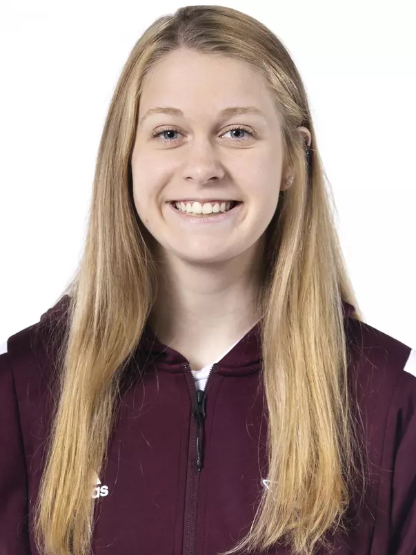 COLLEGE STATION, TX - September 21, 2021 - Charlotte Longbottom during Texas A&M Aggies Swimming and Diving Headshot Day at the Studio in College Station, TX. Photo By Texas A&M Athletics/Texas A&M Athletics