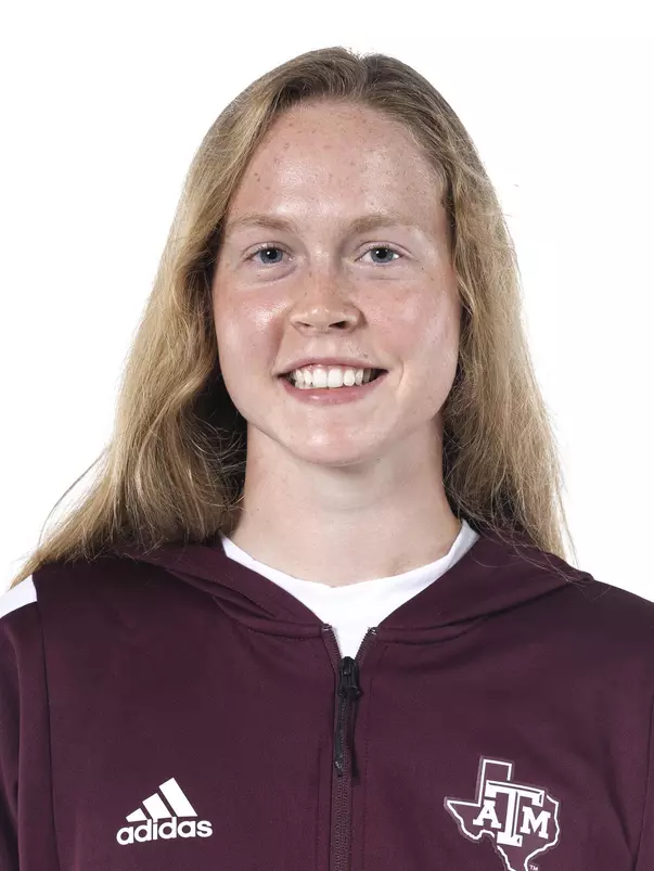 COLLEGE STATION, TX - September 21, 2021 - Andrea Perttula during Texas A&M Aggies Swimming and Diving Headshot Day at the Studio in College Station, TX. Photo By Texas A&M Athletics/Texas A&M Athletics