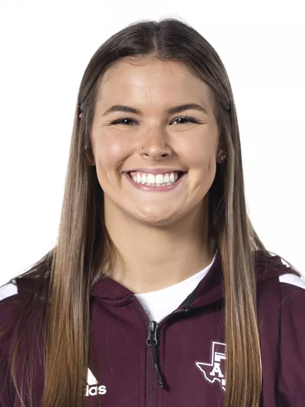 COLLEGE STATION, TX - September 21, 2021 - Chloe Ceyanes during Texas A&M Aggies Swimming and Diving Headshot Day at the Studio in College Station, TX. Photo By Texas A&M Athletics/Texas A&M Athletics