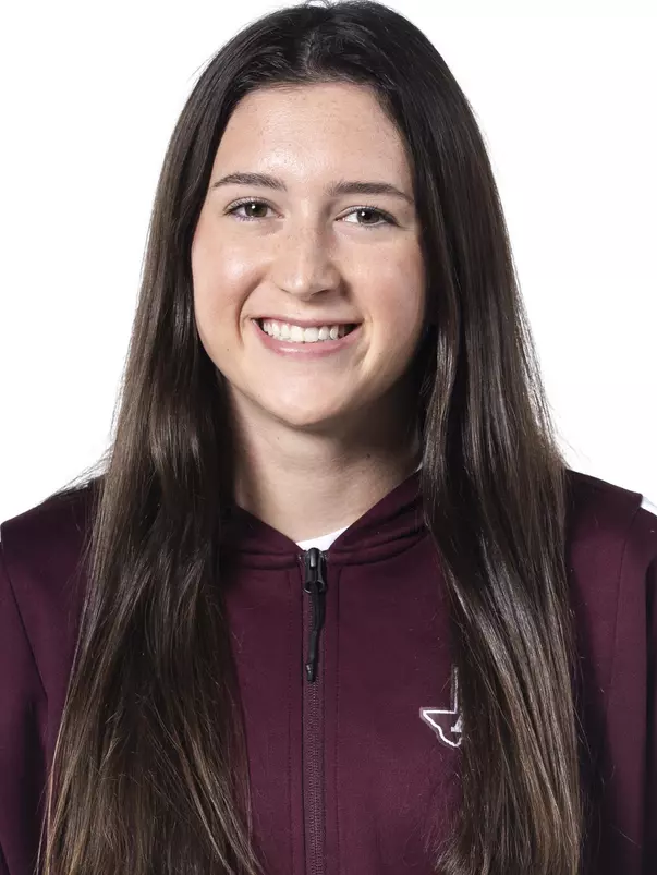 COLLEGE STATION, TX - September 21, 2021 - Olivia Theall during Texas A&M Aggies Swimming and Diving Headshot Day at the Studio in College Station, TX. Photo By Texas A&M Athletics/Texas A&M Athletics