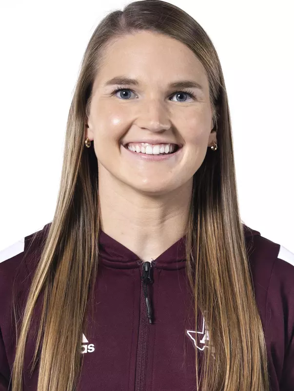 COLLEGE STATION, TX - September 21, 2021 - Mollie Wright during Texas A&M Aggies Swimming and Diving Headshot Day at the Studio in College Station, TX. Photo By Texas A&M Athletics/Texas A&M Athletics