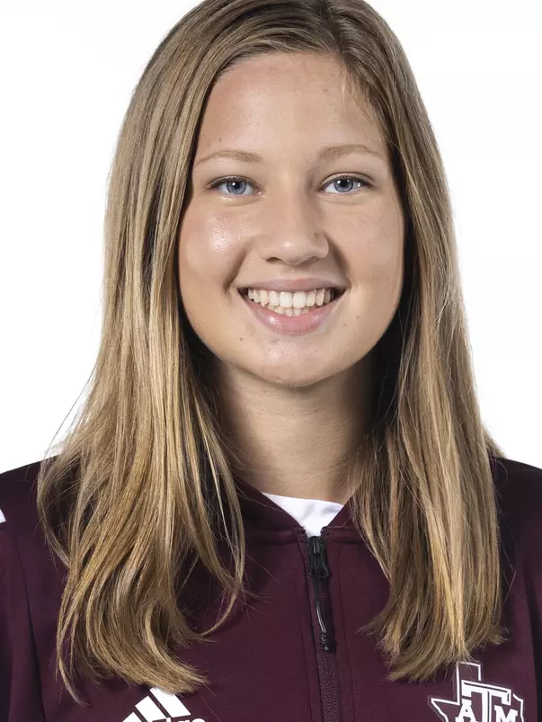 COLLEGE STATION, TX - September 21, 2021 - Brooke Fegley during Texas A&M Aggies Swimming and Diving Headshot Day at the Studio in College Station, TX. Photo By Texas A&M Athletics/Texas A&M Athletics