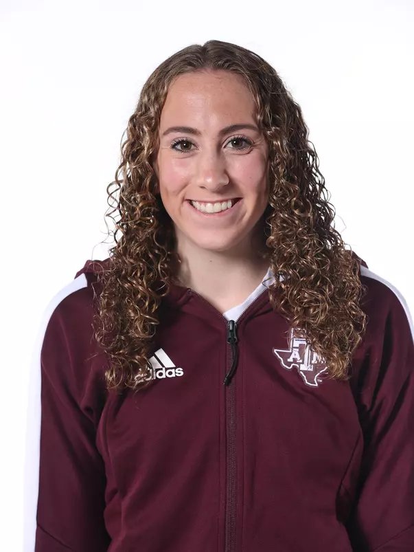 COLLEGE STATION, TX - September 21, 2021 - Aimee Wilson during Texas A&M Aggies Swimming and Diving Headshot Day at the Studio in College Station, TX. Photo By Texas A&M Athletics/Texas A&M Athletics