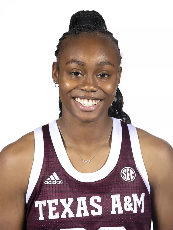 COLLEGE STATION, TX - October 19, 2021 - Guard McKinzie Green #23 of the Texas A&M Aggies during women’s basketball photo day in College Station, TX. Photo By Kate Luffman/Texas A&M Athletics