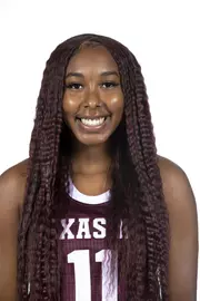COLLEGE STATION, TX - October 19, 2021 - Guard Kayla Wells #11 of the Texas A&M Aggies during women’s basketball photo day in College Station, TX. Photo By Kate Luffman/Texas A&M Athletics