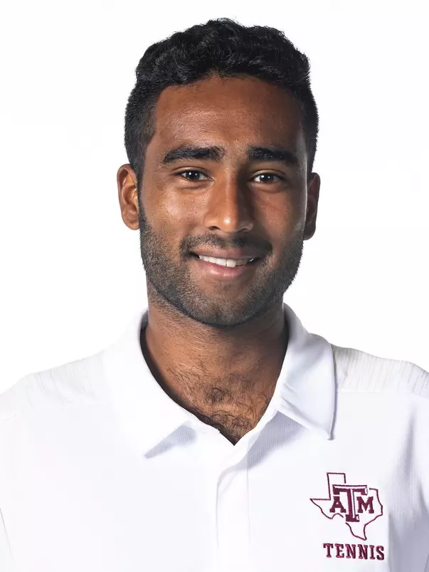 COLLEGE STATION, TX - September 15, 2021 - Anish Sriniketh during Texas A&M Aggies Men’s Tennis Photo Day at The Studio in Kyle Field in College Station, TX. Photo By Texas A&M Athletics/Texas A&M Athletics