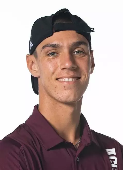 COLLEGE STATION, TX - September 15, 2021 - Giulio Perego during Texas A&M Aggies Men’s Tennis Photo Day at The Studio in Kyle Field in College Station, TX. Photo By Texas A&M Athletics/Texas A&M Athletics