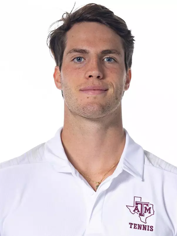 COLLEGE STATION, TX - September 15, 2021 - Guido Marson during Texas A&M Aggies Men’s Tennis Photo Day at The Studio in Kyle Field in College Station, TX. Photo By Texas A&M Athletics/Texas A&M Athletics