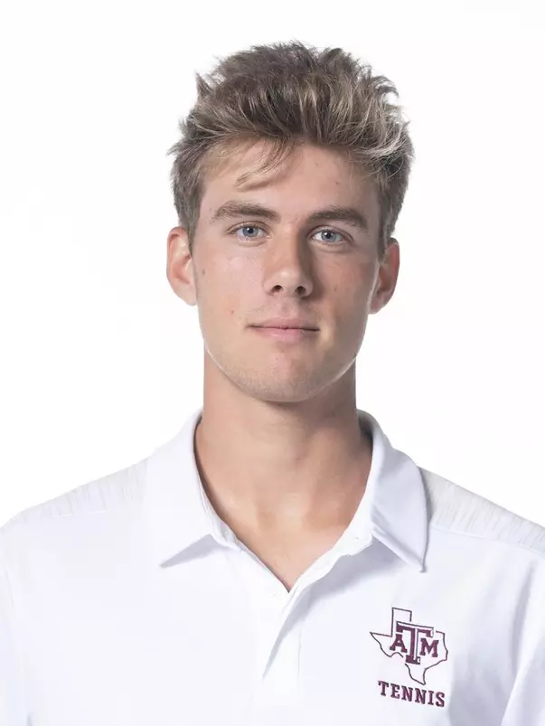 COLLEGE STATION, TX - September 15, 2021 - Pierce Rollins during Texas A&M Aggies Men’s Tennis Photo Day at The Studio in Kyle Field in College Station, TX. Photo By Texas A&M Athletics/Texas A&M Athletics
