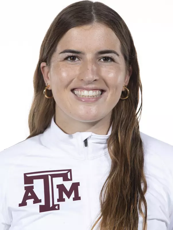 COLLEGE STATION, TX - August 20, 2021 - Carrie Fish of the Texas A&M Aggies during Texas A&M Aggies Cross Country Headshot day at The Studio in Kyle Field in College Station, TX. Photo By Aiden Shertzer/Texas A&M Athletics