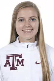 COLLEGE STATION, TX - August 20, 2021 - Elizabeth Green of the Texas A&M Aggies during Texas A&M Aggies Cross Country Headshot day at The Studio in Kyle Field in College Station, TX. Photo By Aiden Shertzer/Texas A&M Athletics
