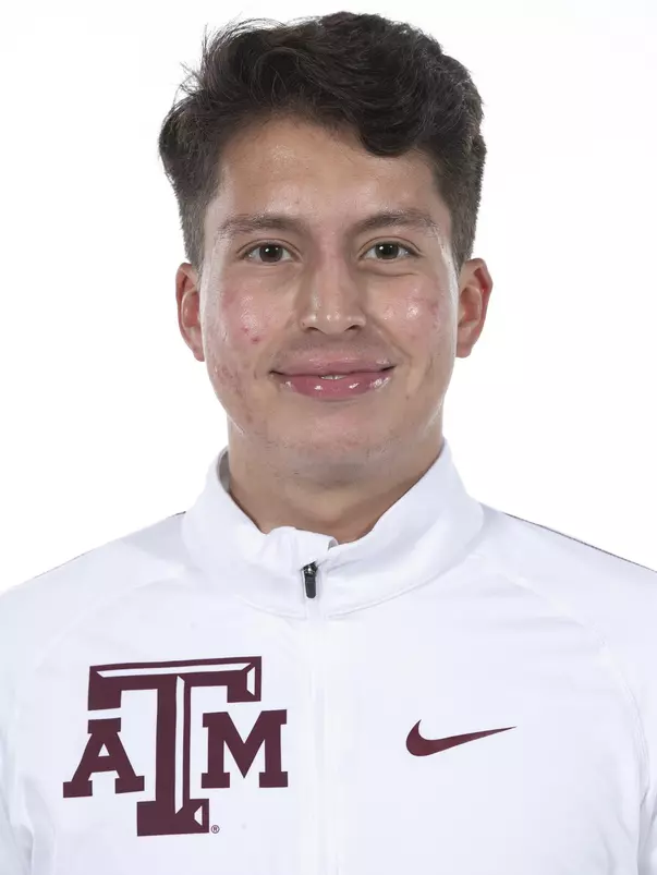 COLLEGE STATION, TX - August 20, 2021 - Juan Arcila of the Texas A&M Aggies during Texas A&M Aggies Cross Country Headshot day at The Studio in Kyle Field in College Station, TX. Photo By Aiden Shertzer/Texas A&M Athletics