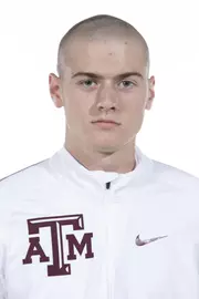 COLLEGE STATION, TX - August 20, 2021 - Chance Gibson of the Texas A&M Aggies during Texas A&M Aggies Cross Country Headshot day at The Studio in Kyle Field in College Station, TX. Photo By Aiden Shertzer/Texas A&M Athletics