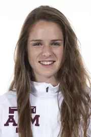 COLLEGE STATION, TX - August 20, 2021 - Laura Fairchild of the Texas A&M Aggies during Texas A&M Aggies Cross Country Headshot day at The Studio in Kyle Field in College Station, TX. Photo By Aiden Shertzer/Texas A&M Athletics