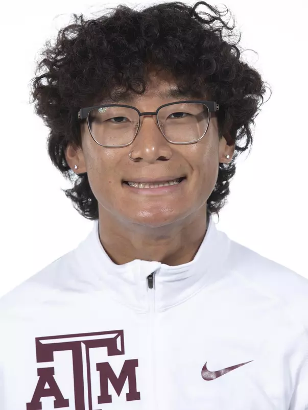 COLLEGE STATION, TX - August 20, 2021 - Jonathan Chung of the Texas A&M Aggies during Texas A&M Aggies Cross Country Headshot day at The Studio in Kyle Field in College Station, TX. Photo By Aiden Shertzer/Texas A&M Athletics