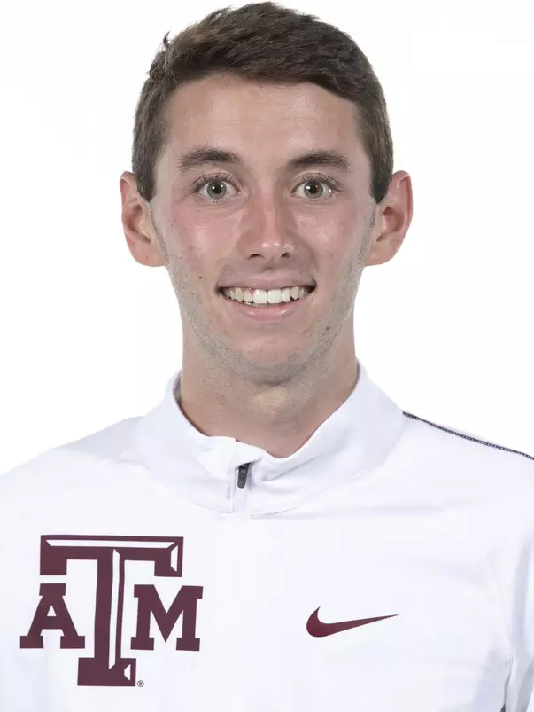 COLLEGE STATION, TX - August 20, 2021 - Joseph Benn of the Texas A&M Aggies during Texas A&M Aggies Cross Country Headshot day at The Studio in Kyle Field in College Station, TX. Photo By Aiden Shertzer/Texas A&M Athletics