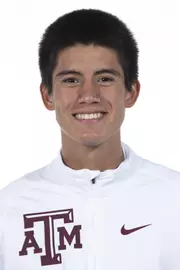 COLLEGE STATION, TX - August 20, 2021 - Victor Zuniga of the Texas A&M Aggies during Texas A&M Aggies Cross Country Headshot day at The Studio in Kyle Field in College Station, TX. Photo By Aiden Shertzer/Texas A&M Athletics